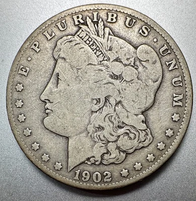 1902 年 S 版摩根美元细节更好日期 #9946 — 第 1/2 张图片