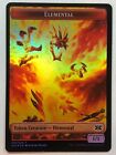 Mtg Double Masters 2022 Elemental // Spirit (008) Double-Sided Token Foil Nm/M