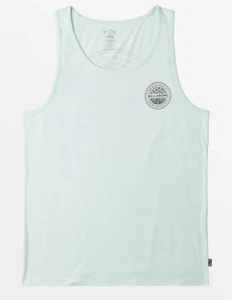 Neu ohne Etikett Billabong Rotor Grafik Premium Tanktop für Herren - seeglasgrün - Small - Bild 1 von 6