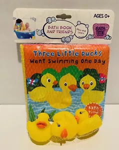 Set giocattoli da bagno Bath Time Fun libro impermeabile e tre piccole anatre squirty - Foto 1 di 4