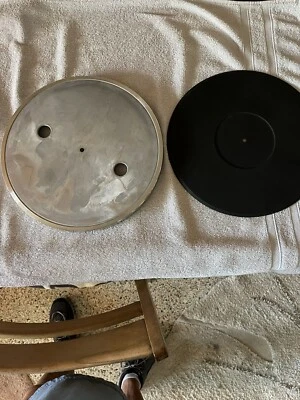 JVC Victor Turntable Platter & Mat QL-Y55F/QL-Y77F QL-A75/QL-A95 - Image 1 of 4