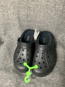 Zoccolo donna Crocs classico foderato plateau (taglia 7)US - Foto 1 di 10