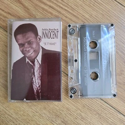 EXTREMELY RARE: Michelet Innocent : JE T'AIME (Cassette SELF-RELEASED) CHANSON - Image 1 of 4