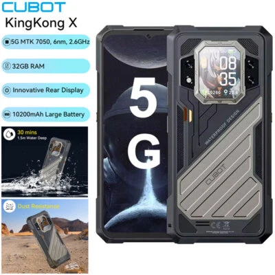 5G Cubot X Android 14 Rugged Smartphone Mobile Outdoor Waterproof IP68 Unlocked - Image 1 of 4
