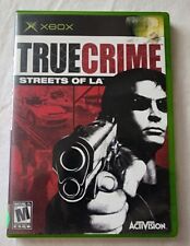 True Crime Streets Of LA (Microsoft Xbox, 2003) CIB Complete Tested