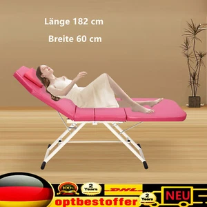 Cama de belleza móvil de 3 zonas Mesa de masaje Mesa de masaje plegable Silla de masaje - Imagen 1 de 12