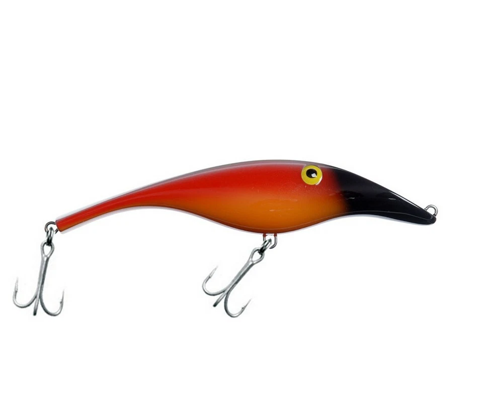 Zalt 17 Wobbler 02 rot orange Kunstköder Jerkbait Raubfischköder Hecht Köder - Bild 1 von 1