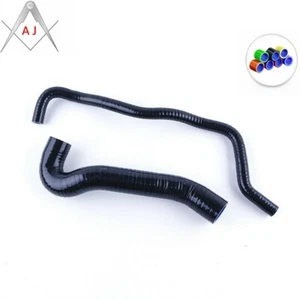 Manguera refrigerante de silicona negra para Audi A3 S3 8L 8N/Seat Leon MK1Cupra R/225HP 1,8T - Imagen 1 de 8