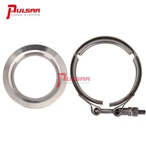 Pulsar Turbo S300 T4 Turbo 3″ Stainless Steel Flange Clamp Kit - Picture 1 of 4