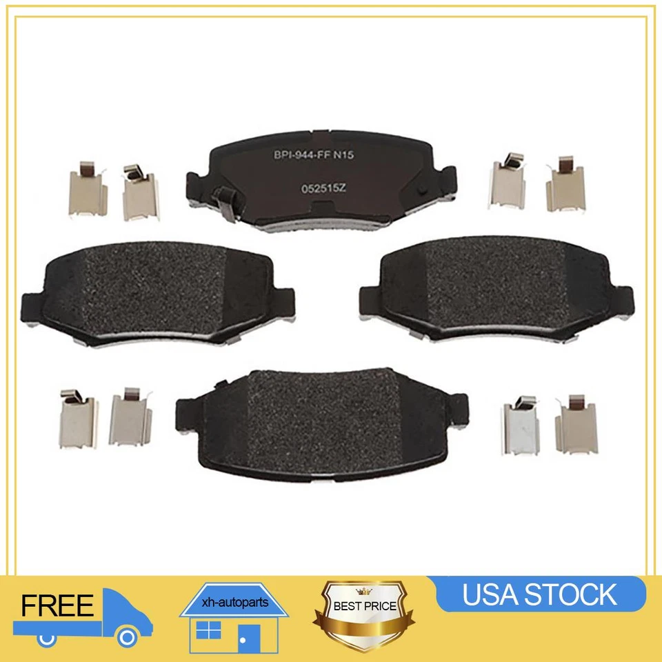 Juego de pastillas de freno traseras para Jeep Liberty Raybestos 2008 2009 2010 2011 2012 Foto 1 de 3