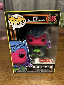 Funko Pop! Vinilo: Marvel - Bruja Escarlata (Luz Negra) - Objetivo (Exclusivo) #986 - Imagen 1 de 6
