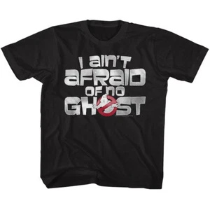 The Real Ghost Busters Cartoon I Ain't Afraid Of No Ghost Youth T Shirt 2T-YXL  - Picture 1 of 3