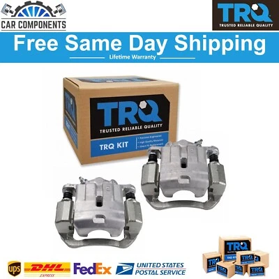 Juego de pinzas de freno traseras TRQ para 13-16 Scion 10-19 Subaru 17-19 Toyota Foto 1 de 4