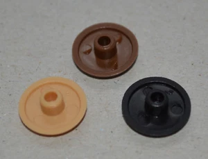 Plastic SW4 Hex Socket & 4mm Hole Cover Caps - CHOOSE COLOUR, PACK SIZE - Picture 1 of 16