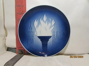 Bing & Grondahl 1972 Munich Olympics Plate- First Issue - Picture 1 of 2