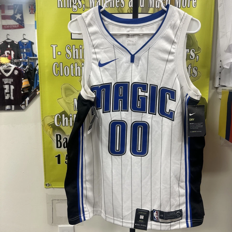 Orlando Magic Nike Jersey #00 Gordon Size 48-L White with Pan Strip Swingman - Image 1 of 4