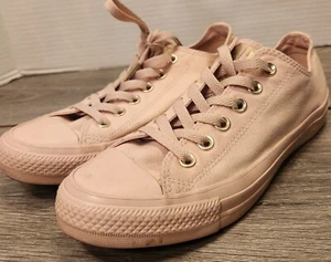 Converse CT All Star OX Women's Size 8 Rose Peach Shoes Sneakers 559942F Pink - Picture 1 of 16