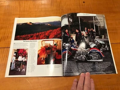 2 Neiman Marcus Christmas Catalog Book 1988 Harley Davidson Motorcycle Fur Coats - Image 1 of 4