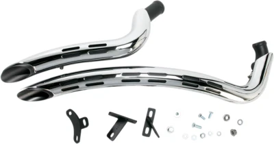 Barredoras radiales Bassani 2-2 escape 1986-2017 Harley Dyna Softail Fat Boy FXDL Foto 1 de 3