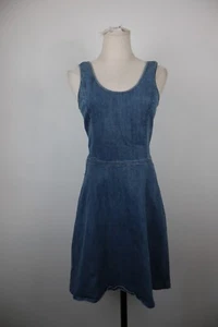 CALVIN KLEIN JEANS Vestido Denim Mujer Talla M Casual Vintage - Imagen 1 de 9