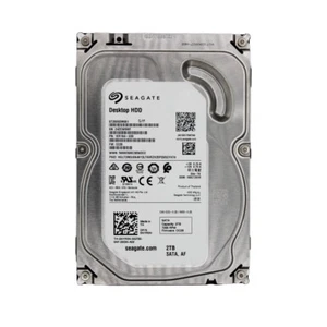 Seagate Barracuda 2TB 7200RPM, 6GBps 3.5" SATA Hard Drive, ST2000DM001-1ER164 - Afbeelding 1 van 3