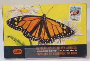 Butterflies of North America Brooke Bond Album No 8 Most Cards - Picture 1 of 15