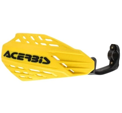 PARAMANI MOTO CROSS ENDURO ACERBIS LINEAR VENTED GIALLO NERO UNIVERSALI - Immagine 1 di 3