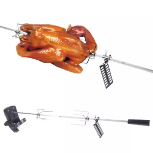 Edelsta BBQ Grillspieß Passend Für Weber Spirit Gasgrill Mit Motor Drehspieß - Bild 1 von 7