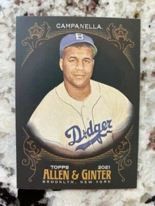 2021 Topps Allen Ginter X Baseball Base Card Brooklyn Dodgers Roy Campanella #42 - Bild 1 von 1