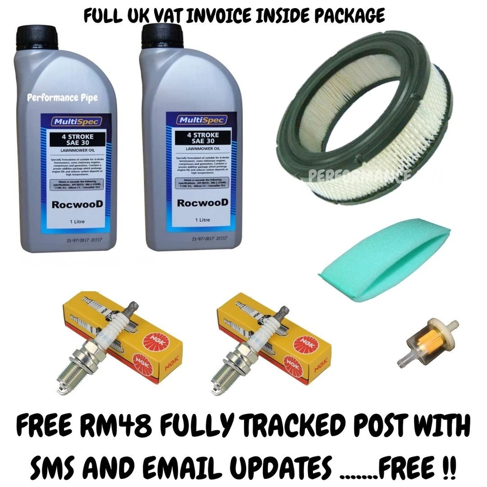 ROCWOOD Briggs and Stratton Vanguard 18HP 21HP 23HP V-Twin Engine Full Service Kit