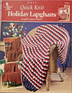 Quick Knit Holiday Lapghans - Picture 1 of 1