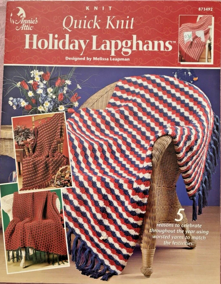 Quick Knit Holiday Lapghans - Image 1 of 1