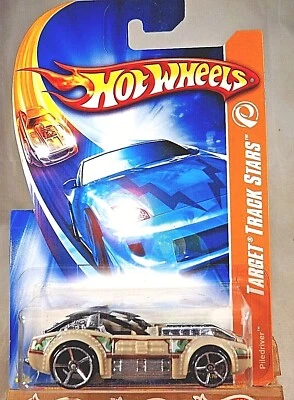 2007 Hot Wheels Target Track Stars 11/12 PILEDRIVER Tan w/Chrome OH5 Spoke Wheel - Image 1 of 4