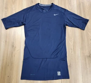 Nike Pro Combat Compression Mens Sz Large Activewear Shirt, Fitted, Short Sleeve - Picture 1 of 14