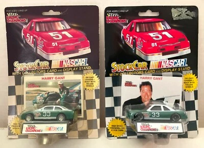 Harry Gant #33 - 1991 Racing Champions 1/64 - ¡Lote de 2 variaciones! Foto 1 de 4