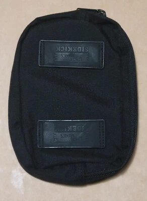 Uncle Mikes All Purpose Belt Pouch Kodra Black 7"W x 4.75"H x 1.5"D - 88381 - Image 1 of 3