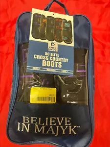 MAJYK EQUIPE COLOR ELITE XC FRONT BOOTS W/ ARTi-LAGE IMPACT TECH MEDIUM PURPLE - Picture 1 of 4