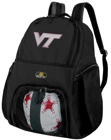 Ladies Virginia Tech Hokies Soccer Backpack - Girls Virginia Tech Volleyball Bag Cover