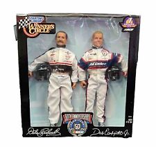 Dale Earnhardt Sr and Jr Starting Lineup Winner’s Circle 1998 Poseable Figures