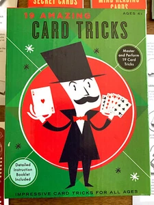 19 Amazing Card Tricks Impressive Card Tricks For All Ages Opened but Never Used - Picture 1 of 4