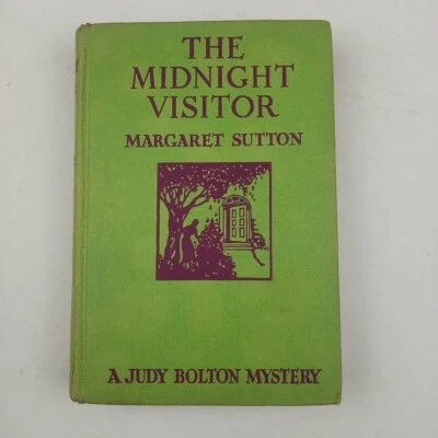 #12 The Midnight Visitor A Judy Bolton Mystery Margaret Sutton 1939 Edition HB - Image 1 of 4