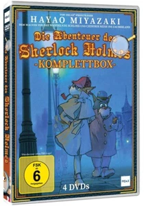 Die Abenteuer des Sherlock Holmes ( Meitantei Holmes ) Komplettbox - 4-DVD-NEU - Imagen 1 de 1
