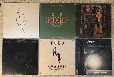 Poco 6 Vinyl Record LP Lot - See Picture or Description for Titles - VG+/EX - Image 1 of 2