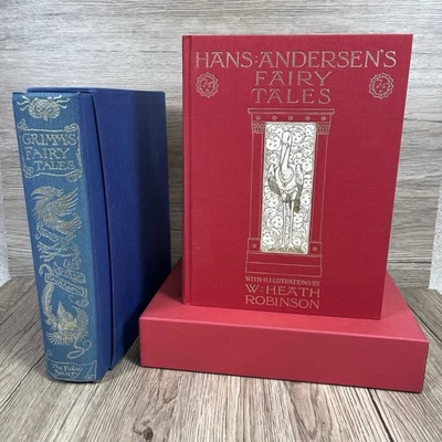 Folio Society Grimms & Hans: Anderson’s Fairy Tales 1996 Illustrated Hardbacks - Image 1 of 4