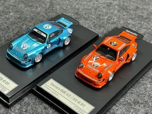 Modelo de coche fundido a presión SW 1/64 Porsche Carrera RSR 3.0/KS-R 911--Dos opciones de color - Imagen 1 de 20