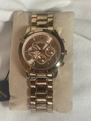 Akribos XXIV мужчин, многофункциональный лицо. Швейцарский кварц, AK648RG, рабочие часы - Изображение 1 из 4