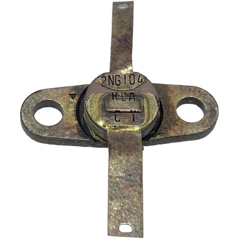 2N6104 RCA Silicon NPN Power RF Transistor - Image 1 of 1