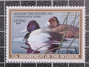 Scott RW56 1989 $12.50 Duck Stamp MNH PSE Cert Grade 95 SCV $75.00 - Picture 1 of 3