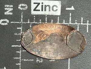 Moneda de un centavo de recuerdo aplastada alargada prensada para acuario león marino foca nutria zoológico - Imagen 1 de 2