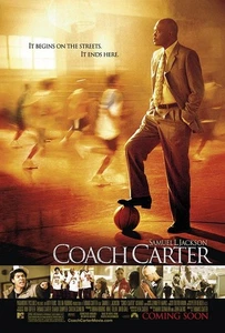 COACH CARTER great 27x40 D/S movie poster 2005 - Picture 1 of 1